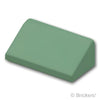 スロープ 30° 1 x 2 x 2/3：[Sand Green / サンドグリーン]