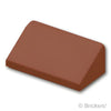 スロープ 30° 1 x 2 x 2/3：[Reddish Brown / ブラウン]