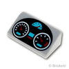 スロープ 30° 1 x 2 x 2/3 - カーメーター：[Light Bluish Gray / グレー]
