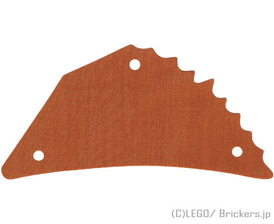 LEGO® パーツ 4549623 テキスタイル - イウォーク・グライダーの翼：[Dark Orange / ダークオレンジ] 86297-038 
