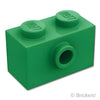 ブロック 1 x 2 - 1面スタッド：[Green / グリーン]