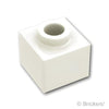 ブロック 1 x 1 x 2/3 - オープンスタッド：[White / ホワイト]