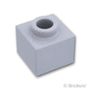 ブロック 1 x 1 x 2/3 - オープンスタッド：[Light Bluish Gray / グレー]