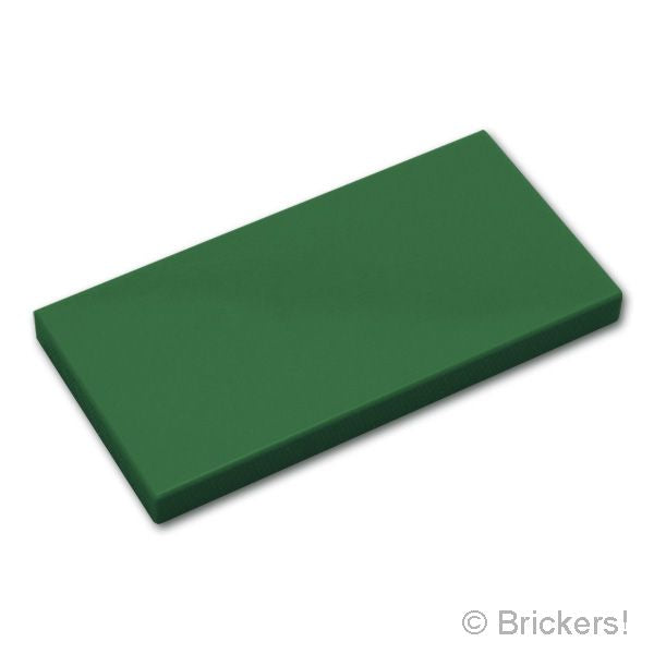 LEGO® パーツ 6234841/6440430 タイル 2 x 4：[Dark Green / ダークグリーン] 87079-141 