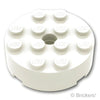 ブロック ラウンド 4 x 4：[White / ホワイト]