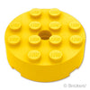 ブロック ラウンド 4 x 4：[Yellow / イエロー]