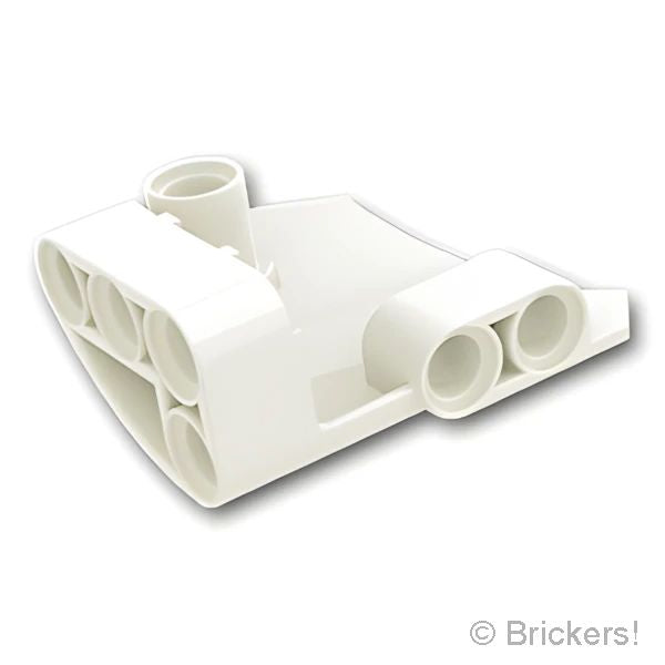 LEGOR パーツ 4558874 テクニック パネル フェアリング #02 - シュートスモール B：[White / ホワイト] 87086-001 の商品ページ｜レゴRパーツ バラ売りのブリッカーズ