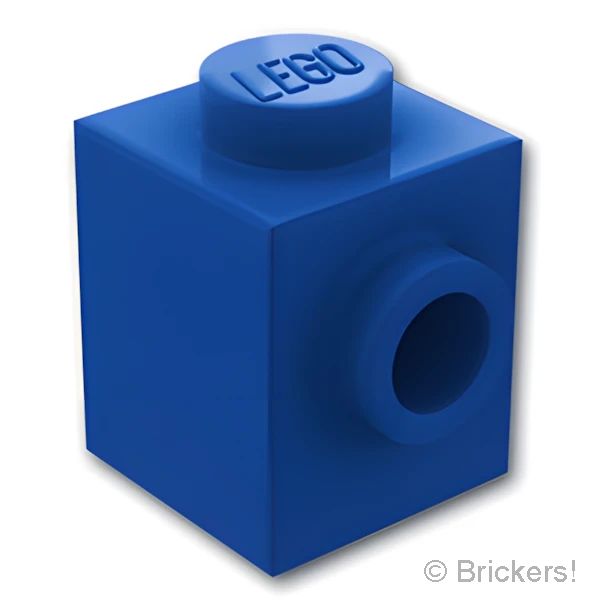 LEGOR パーツ 4583862 ブロック 1 x 1 - 1面スタッド：[Blue / ブルー] 87087-023 の商品ページ｜レゴRパーツ バラ売りのブリッカーズ