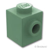 ブロック 1 x 1 - 1面スタッド：[Sand Green / サンドグリーン]