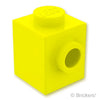 ブロック 1 x 1 - 1面スタッド：[Neon Yellow / ネオンイエロー]