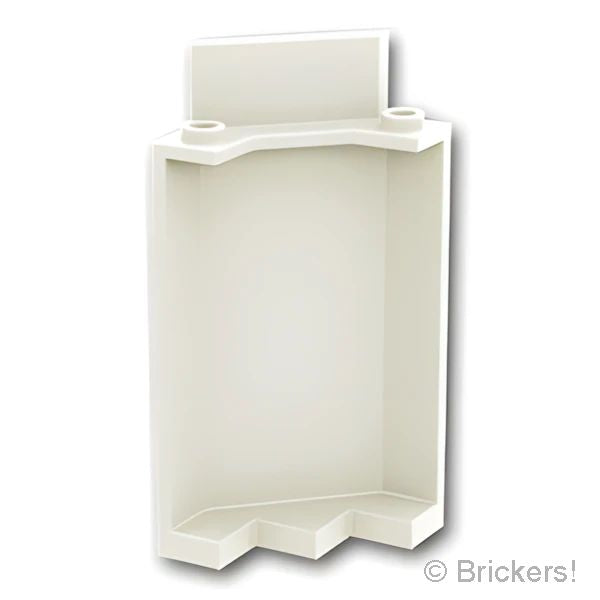 LEGO® パーツ 4565576/6344413 ウォール パネル 3 x 3 x 6 - 城壁：[White / ホワイト] 87421-001 の商品ページ｜レゴRパーツ バラ売りのブリッカーズ