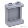 パネル 1 x 2 x 2 - サイドサポート：[Light Bluish Gray / グレー]