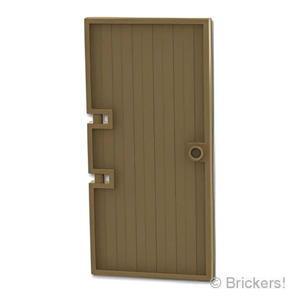 LEGO® パーツ 6551998 ドア 1 x 5 x 8 1/2 - 倉庫：[Dark Tan / ダークタン] 87601-138 の商品ページ｜レゴRパーツ バラ売りのブリッカーズ