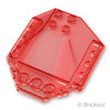 ウィンドスクリーン キャノピー 6 x 6 x 2：[Tr,Red / トランスレッド]