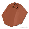 ウィンドスクリーン キャノピー 6 x 6 x 2：[Reddish Brown / ブラウン]
