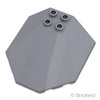 ウィンドスクリーン キャノピー 6 x 6 x 2：[Dark Bluish Gray / ダークグレー]