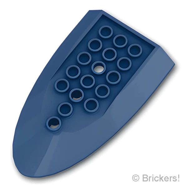LEGOR パーツ 6221673 航空機 胴体後部 6 x 10 - ボトム：[Dark Blue / ダークブルー] 87611-140 の商品ページ｜レゴRパーツ バラ売りのブリッカーズ