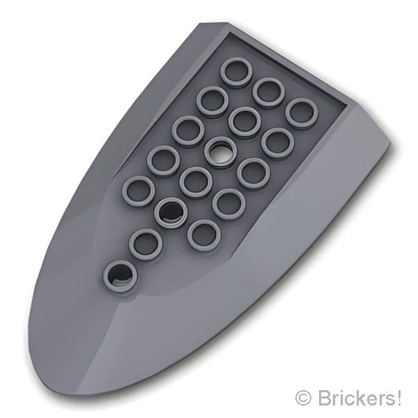 LEGOR パーツ 4567993/4652483 航空機 胴体後部 6 x 10 - ボトム：[Dark Bluish Gray / ダークグレー] 87611-199 の商品ページ｜レゴRパーツ バラ売りのブリッカーズ