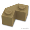 ブロック ファセット 2 x 2：[Dark Tan / ダークタン]