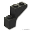 アーチ ハーフ 1 x 3 x 2 - カーブエンド：[Black / ブラック]