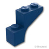 アーチ ハーフ 1 x 3 x 2 - カーブエンド：[Dark Blue / ダークブルー]