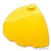 ブロック ラウンド コーナー 3 x 3 x 2 - ドームトップ：[Yellow / イエロー]