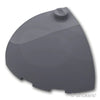 ブロック ラウンド コーナー 3 x 3 x 2 - ドームトップ：[Dark Bluish Gray / ダークグレー]