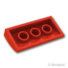 スロープ カーブ 2 x 4 x 2/3：[Red / レッド]