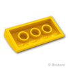 スロープ カーブ 2 x 4 x 2/3：[Yellow / イエロー]