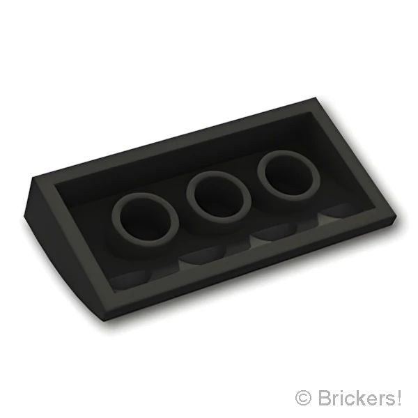 LEGOR パーツ 4587844 スロープ カーブ 2 x 4 x 2/3：[Black / ブラック] 88930-026 の商品ページ｜レゴRパーツ バラ売りのブリッカーズ