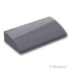 スロープ カーブ 2 x 4 x 2/3：[Dark Bluish Gray / ダークグレー]