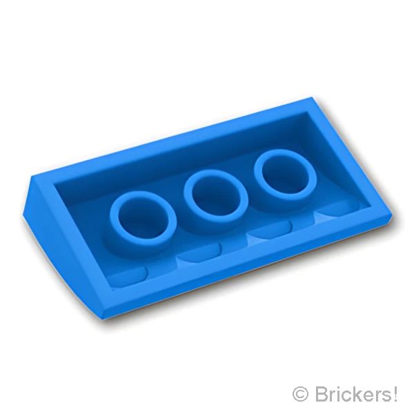 LEGOR パーツ 6036880 スロープ カーブ 2 x 4 x 2/3：[Dark Azure / ダークアズール] 88930-321 の商品ページ｜レゴRパーツ バラ売りのブリッカーズ