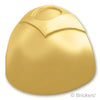バイザー ラージ 台形トップ：[Metallic Gold / メタリックゴールド]