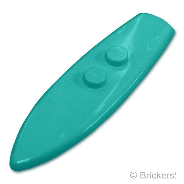 LEGO® パーツ 6603225 サーフボード：[Dark Turquoise / ダークターコイズ] 90397-107 