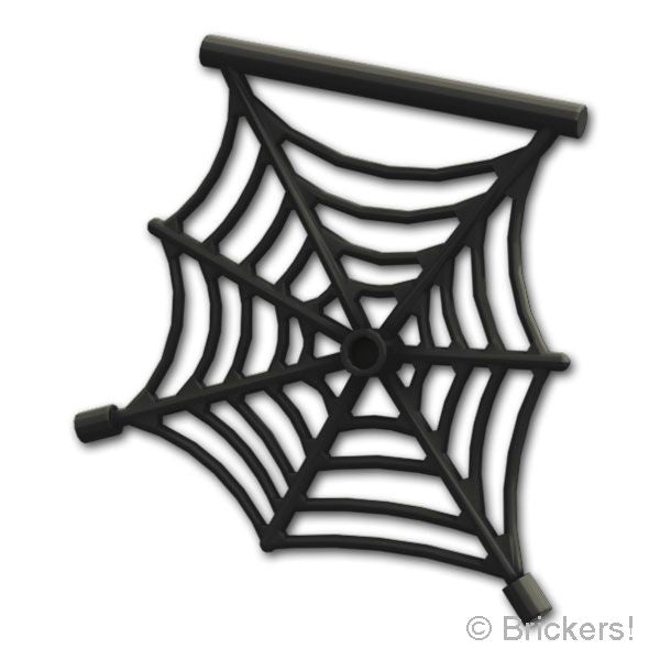 LEGO® パーツ 6588277 クモの巣 / スパイダーウェブ：[Black / ブラック] 90981-026 