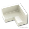 パネル 2 x 2 x 2 - コーナー：[White / ホワイト]