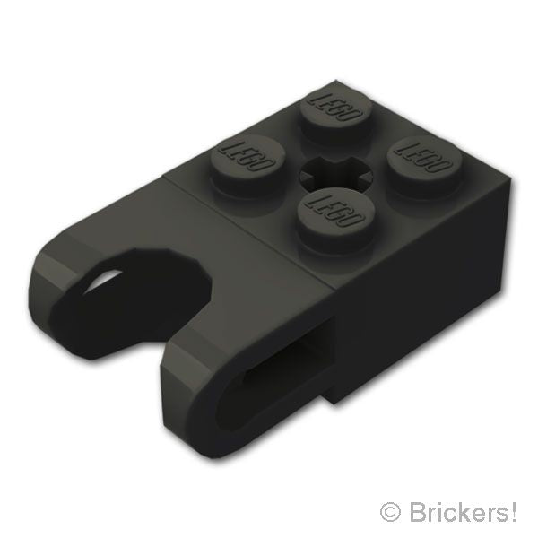 LEGO® パーツ 4619763 テクニック ブロック 2 x 2 - ボールソケット ワイド：[Black / ブラック] 92013-026 
