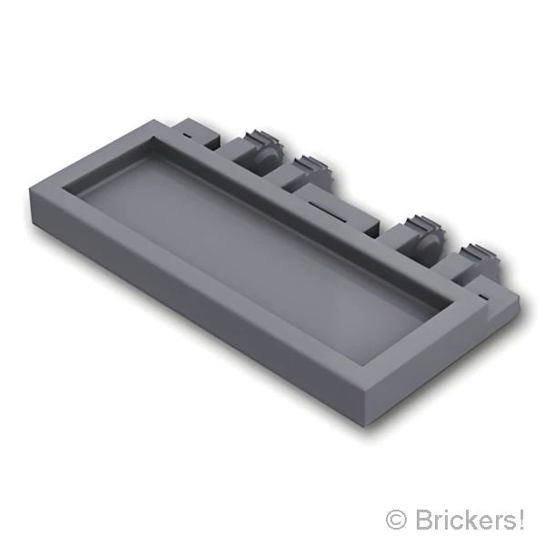 LEGOR パーツ 4611708/6301930 ヒンジ トレイン ゲート 2 x 4 - ロック：[Dark Bluish Gray / ダークグレー] 92092-199 の商品ページ｜レゴRパーツ バラ売りのブリッカーズ