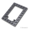 プレート 6 x 8 - トラップドア フレーム (ロングピンホルダー)：[Dark Bluish Gray / ダークグレー]