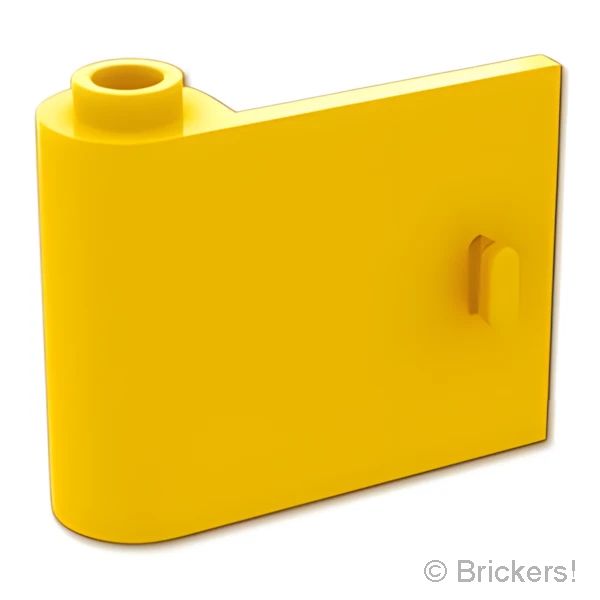 LEGOR パーツ 4594669/6166884/6494868 ドア 1 x 3 x 2 - 左：[Yellow / イエロー] 92262-024 の商品ページ｜レゴRパーツ バラ売りのブリッカーズ