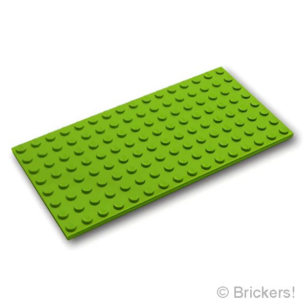 LEGOR パーツ 6129600 プレート 8 x 16：[Lime / ライム] 92438-119 の商品ページ｜レゴRパーツ バラ売りのブリッカーズ