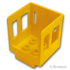 デュプロ トレイン 機関車キャビン 3 x 3 x 3 1/2：[Yellow / イエロー]