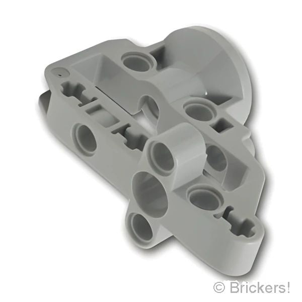 LEGOR パーツ 4610377/6342037 テクニック ステアリング ポータル アクスル ハウジング：[Light Bluish Gray / グレー] 92908-194 の商品ページ｜レゴRパーツ バラ売りのブリッカーズ