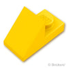 スロープ 45° 2 x 1 - 2/3 カットアウト：[Yellow / イエロー]