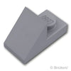 スロープ 45° 2 x 1 - 2/3 カットアウト：[Dark Bluish Gray / ダークグレー]