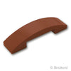 スロープ カーブ ダブル 4 x 1 x 2/3：[Reddish Brown / ブラウン]