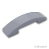 スロープ カーブ ダブル 4 x 1 x 2/3：[Light Bluish Gray / グレー]