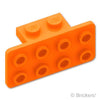 ブラケット 1 x 2 - 2 x 4：[Orange / オレンジ]