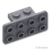 ブラケット 1 x 2 - 2 x 4：[Dark Bluish Gray / ダークグレー]