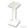 デュプロ 円柱サポート 2 x 2 x 4：[White / ホワイト]
